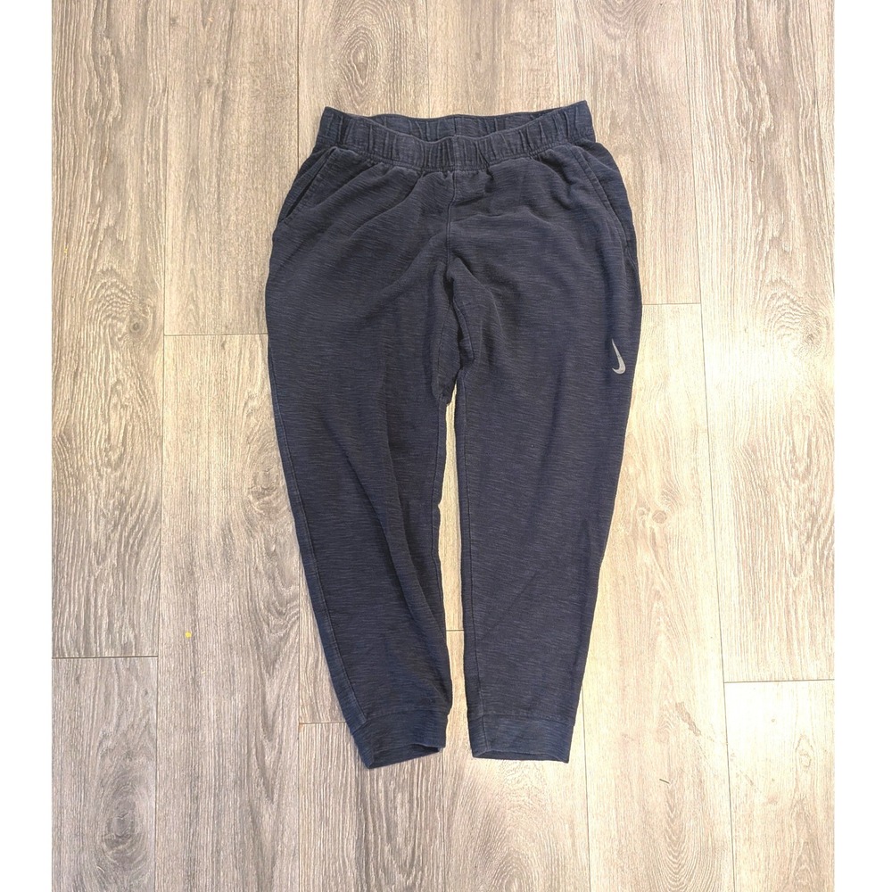 Nike Dri-FIT Standard Fit Jogger Sweatpants Navy Blue‎ Men's Size Large